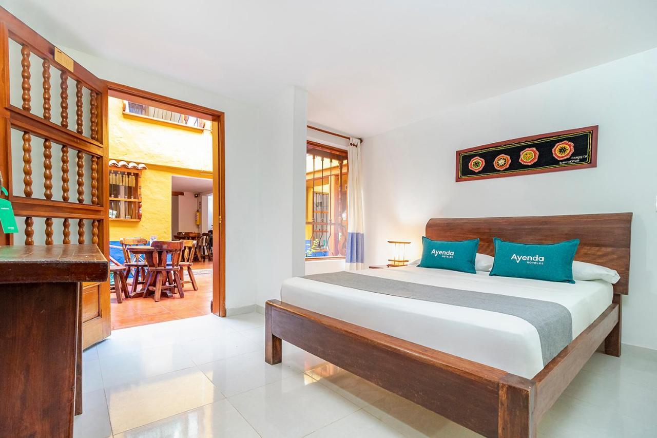 Ayenda Hotel Casona Santa Rosa Chía エクステリア 写真